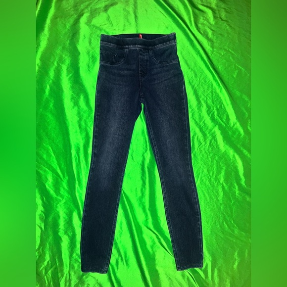 Spanx Dark Blue Jeggings size XS - Picture 1 of 6